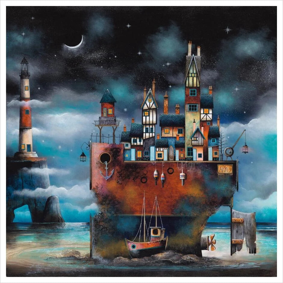 The Ark II by Gary Walton - block mounted