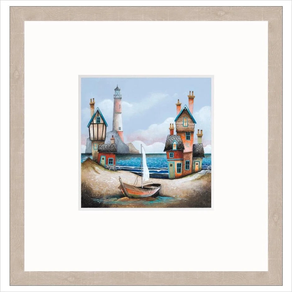 The Blue Lagoon by Gary Walton - framed