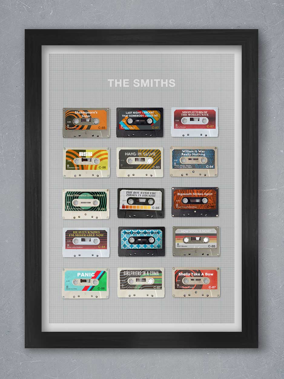 The Smiths Tapes - Music Poster Print - TheArtistsQuarter