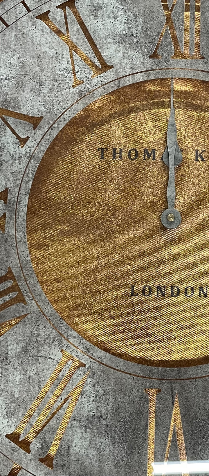 Thomas Kent London. Florentine Star Wall Clock 21" (53cm) Gold *PRE-ORDER DELI MID MAY* - TheArtistsQuarter