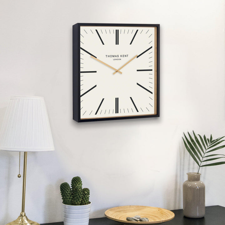 Thomas Kent London. Garrick Wall Clock 16" (40cm) White - TheArtistsQuarter
