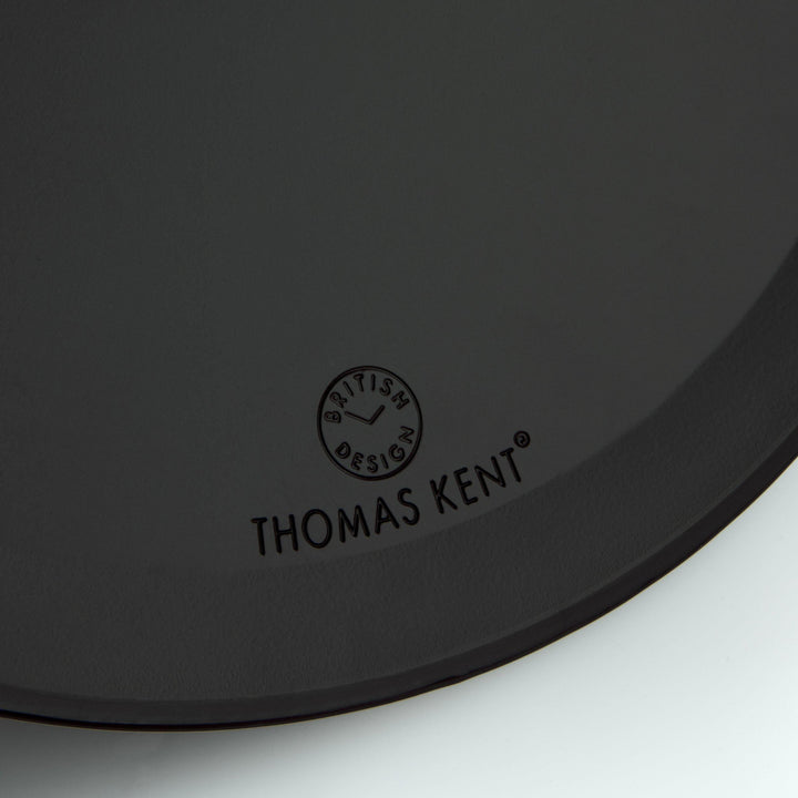 Thomas Kent London. Mulberry Wall Clock 12" (31cm) Noir - TheArtistsQuarter