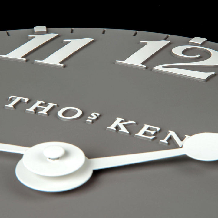 Thomas Kent London. Arabic Wall Clock 20" (51cm) Dolphin Grey *PRE-ORDER DEL MID JUNE* - TheArtistsQuarter