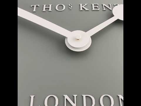 Thomas Kent London. Arabic Wall Clock 20" (51cm) Seagrass - TheArtistsQuarter