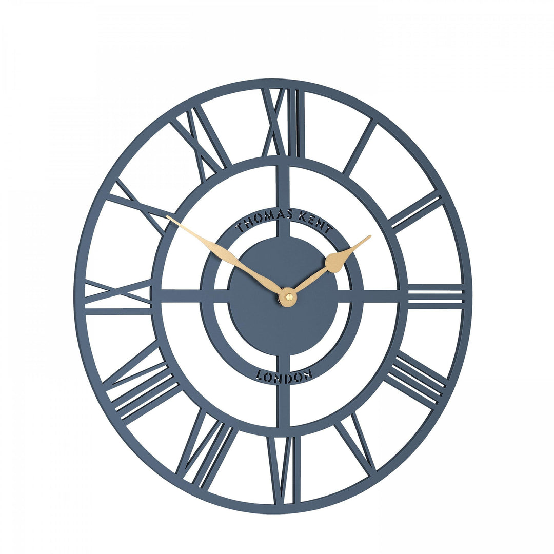 Thomas Kent London. Bright Star Wall Clock 16" (40cm) Deep Sea *NEW* - TheArtistsQuarter