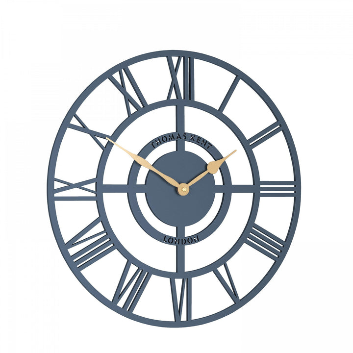Thomas Kent London. Bright Star Wall Clock 16" (40cm) Deep Sea *NEW* - TheArtistsQuarter