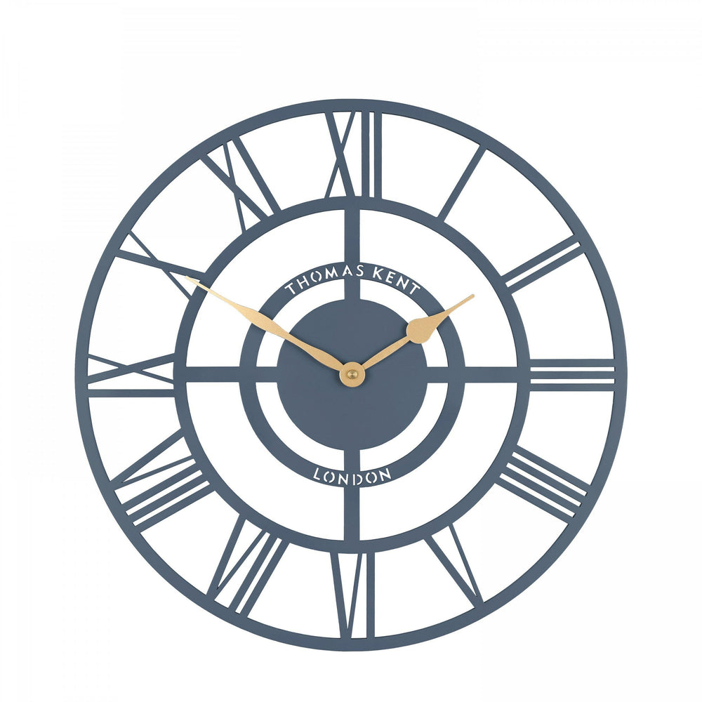 Thomas Kent London. Bright Star Wall Clock 16" (40cm) Deep Sea *NEW* - TheArtistsQuarter