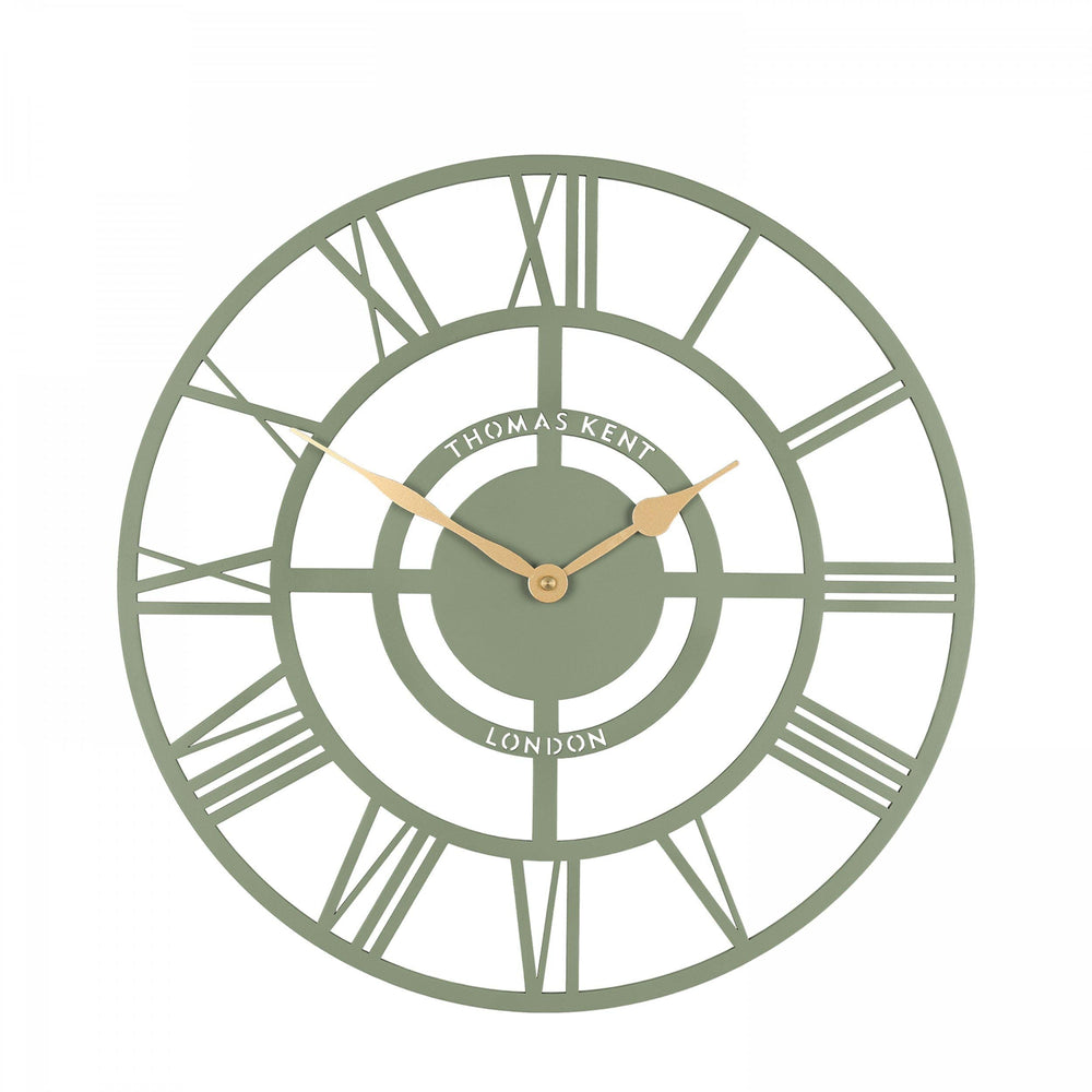 Thomas Kent London. Bright Star Wall Clock 16" (40cm) Olive *NEW* - TheArtistsQuarter