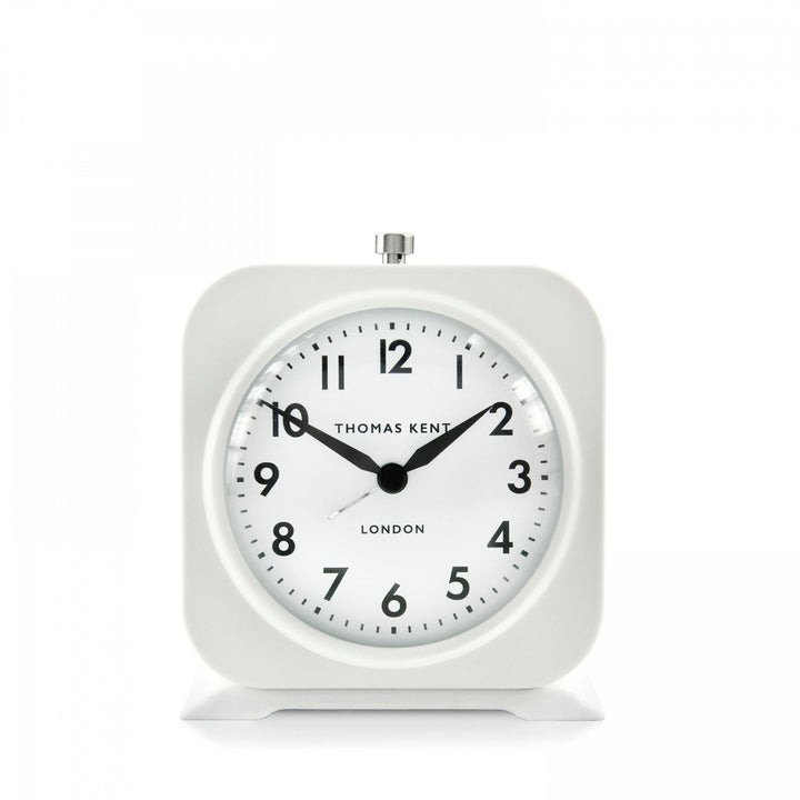 Thomas Kent London. Finch Alarm Clock Snowberry White *NEW* - TheArtistsQuarter