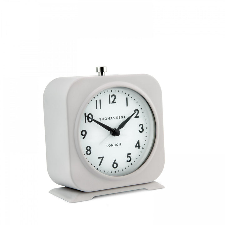 Thomas Kent London. Finch Alarm Clock Warm Grey *NEW* - TheArtistsQuarter