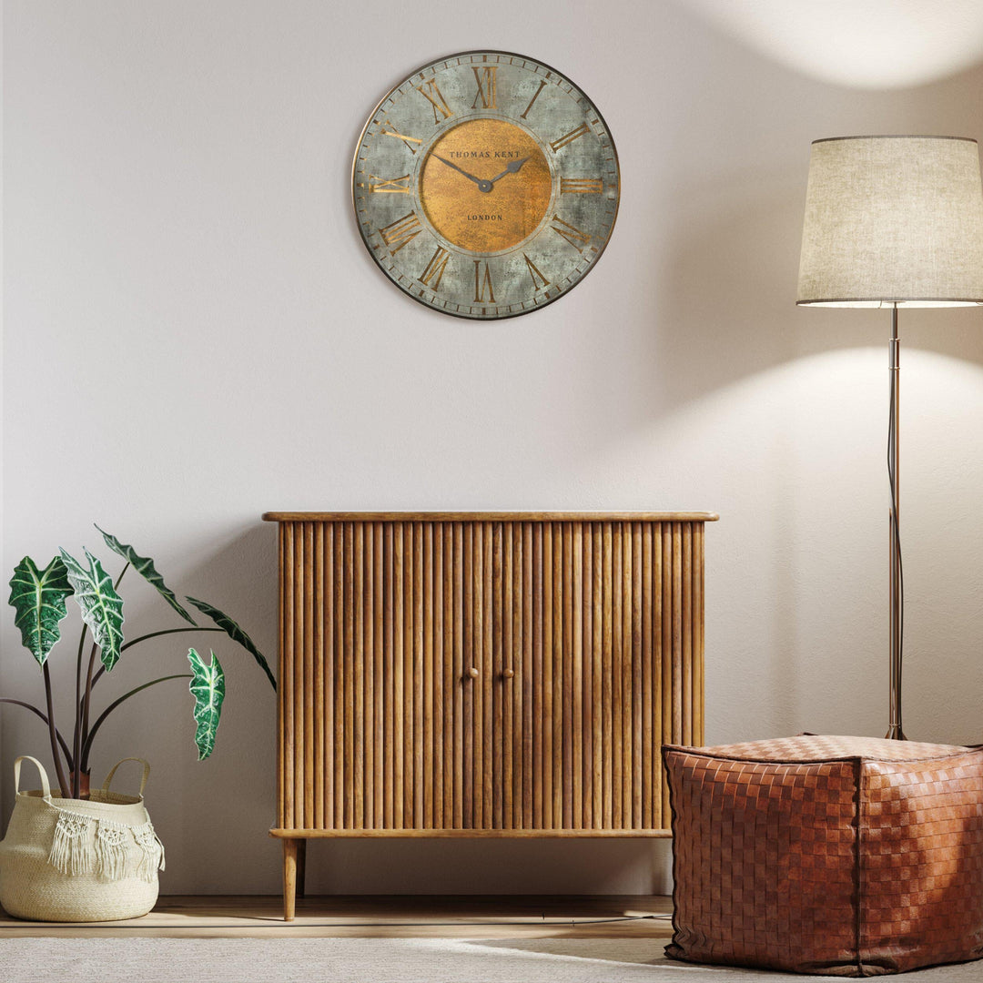 Thomas Kent London. Florentine Star Wall Clock 21" (53cm) Gold *PRE-ORDER DELI MID MAY* - TheArtistsQuarter