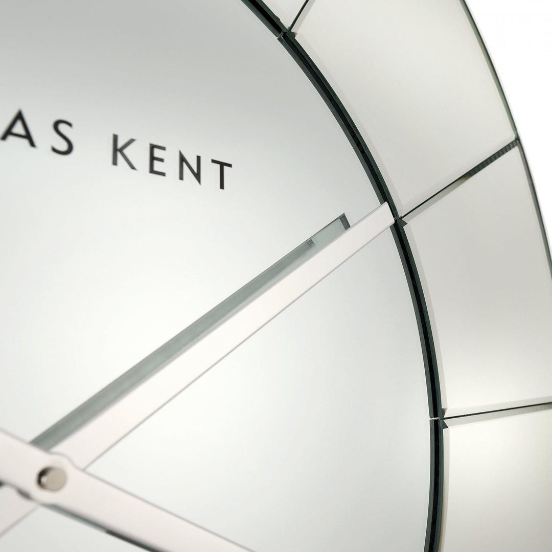 Thomas Kent London. Hamilton Grand Wall Clock Mirrored 32" *NEW* - TheArtistsQuarter
