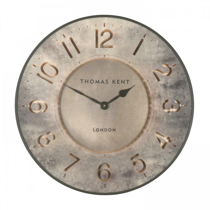 Thomas Kent London. Harvest Wall Clock Gold 21" *NEW* - TheArtistsQuarter