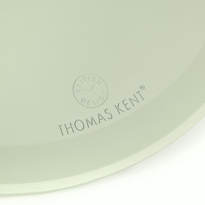 Thomas Kent London. Mulberry Wall Clock 12" (31cm) Pearl Green *NEW* - TheArtistsQuarter