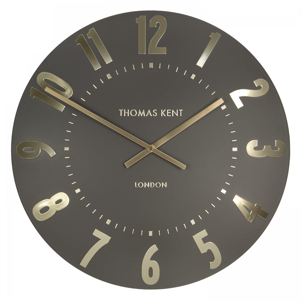Thomas Kent London. Mulberry Wall Clock 20" (51cm) Espresso *NEW* - TheArtistsQuarter