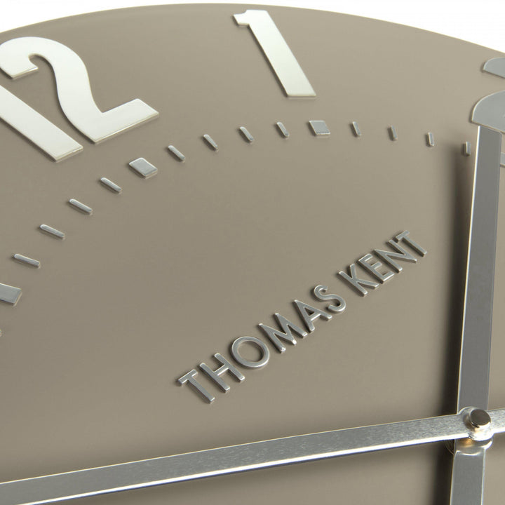 Thomas Kent London. Mulberry Wall Clock 20" (51cm) Mocha *NEW* - TheArtistsQuarter