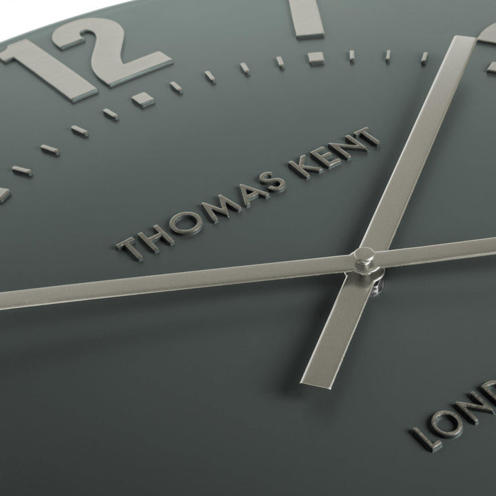 Thomas Kent London. Mulberry Wall Clock 20" (51cm) Olive Green *NEW* - TheArtistsQuarter