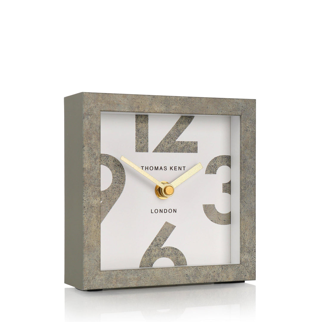 Thomas Kent London. Nordic Mantel Clock Green *NEW* - TheArtistsQuarter