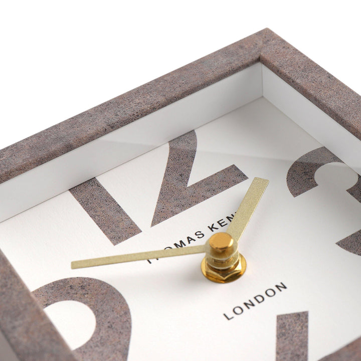 Thomas Kent London. Nordic Mantel Clock Pink *NEW* - TheArtistsQuarter