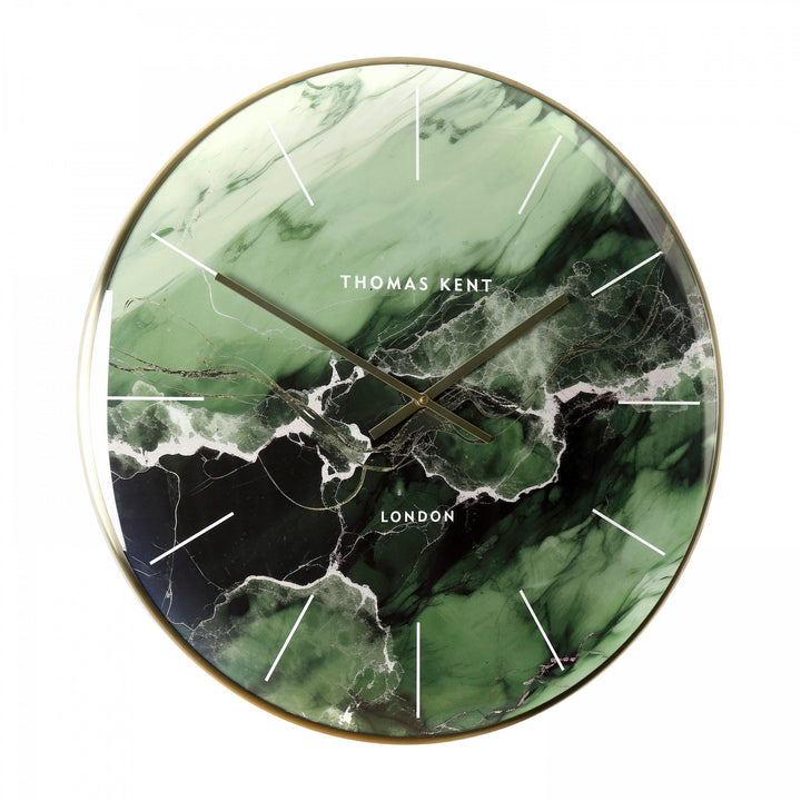 Thomas Kent London. Oyster Wall Clock Emerald 26" *NEW* - TheArtistsQuarter