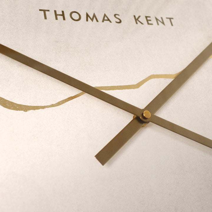 Thomas Kent London. Oyster Wall Clock Stone 26" *PRE-ORDER DEL MID MAY* - TheArtistsQuarter