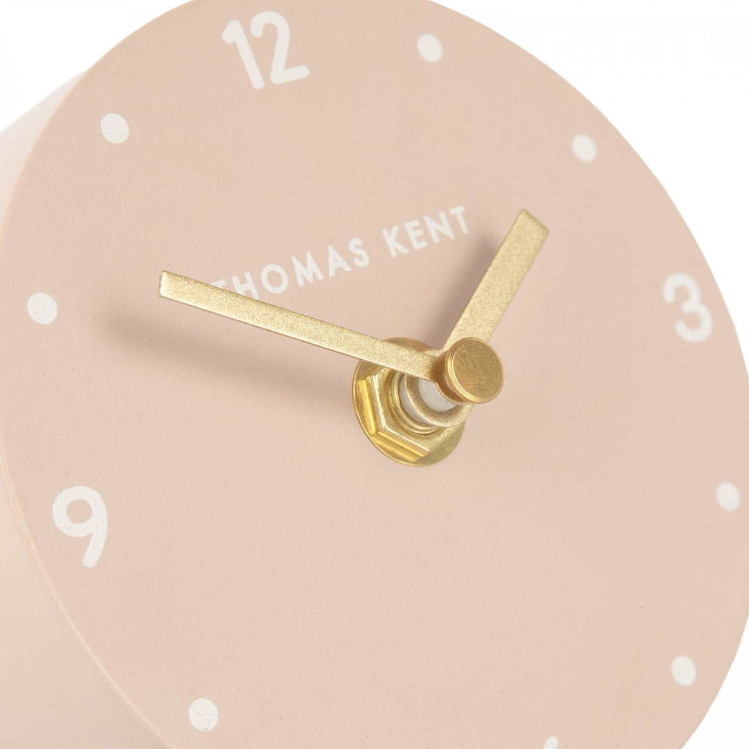 Thomas Kent London. Portobello Mantel Clock Rose - TheArtistsQuarter