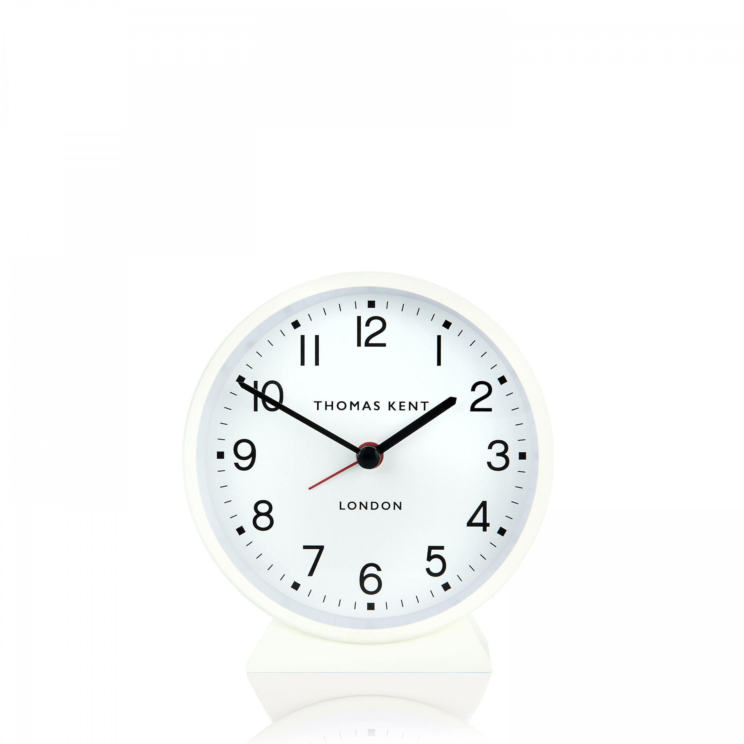 Thomas Kent London. Puffin Alarm Clock Snowberry White *NEW* – The