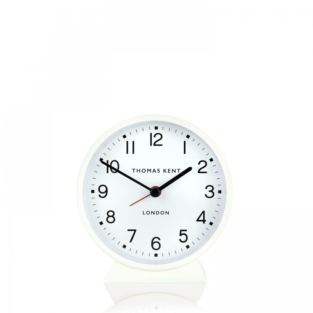 Thomas Kent London. Puffin Alarm Clock Snowberry White *NEW* - TheArtistsQuarter