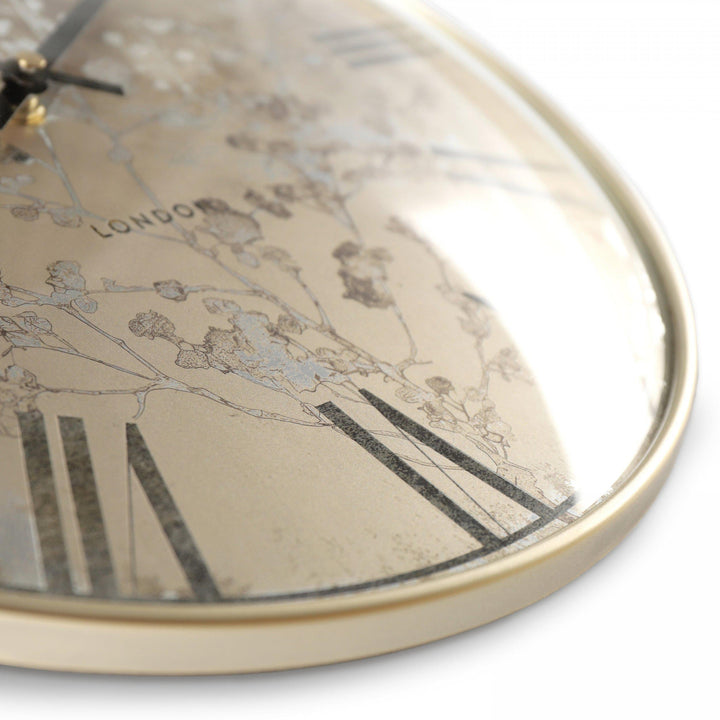 Thomas Kent London. Roma Wall Clock 14" Gold *NEW* - TheArtistsQuarter
