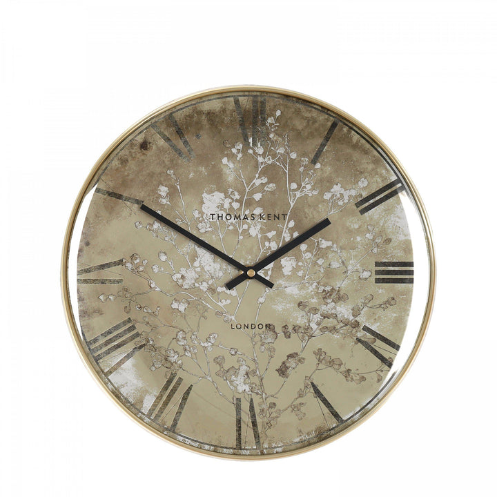 Thomas Kent London. Roma Wall Clock 14" Gold *NEW* - TheArtistsQuarter
