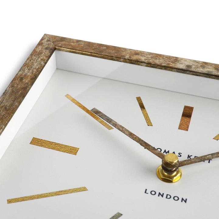 Thomas Kent London. Smithfield Mantel Clock Bronze *NEW PRE-ORDER DEL MID MAY* - TheArtistsQuarter