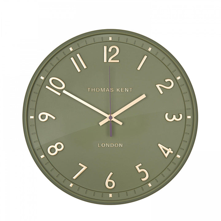 Thomas Kent London. Tresco Wall Clock 14" (36cm) Clover *NEW* - TheArtistsQuarter