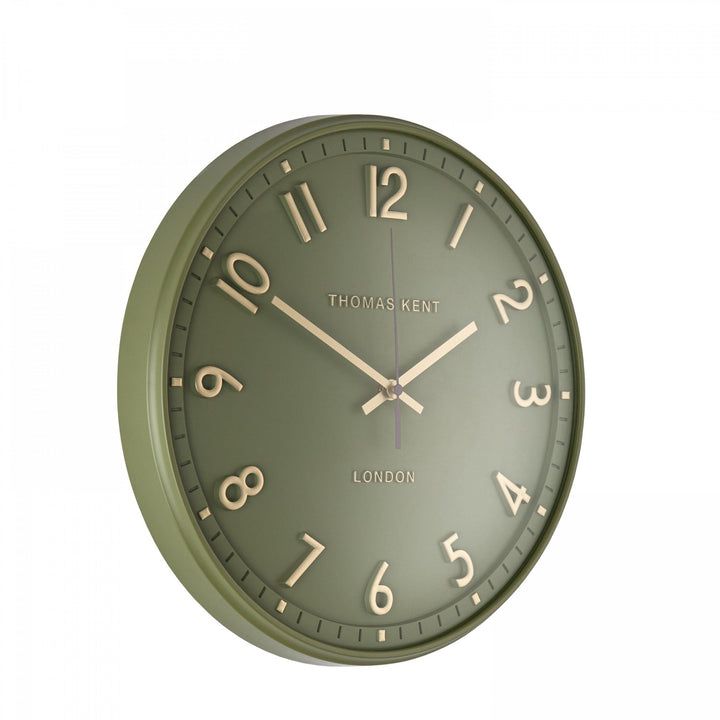 Thomas Kent London. Tresco Wall Clock 14" (36cm) Clover *NEW* - TheArtistsQuarter