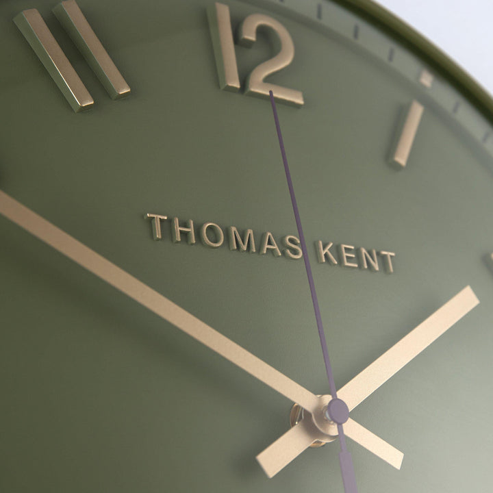 Thomas Kent London. Tresco Wall Clock 14" (36cm) Clover *NEW* - TheArtistsQuarter