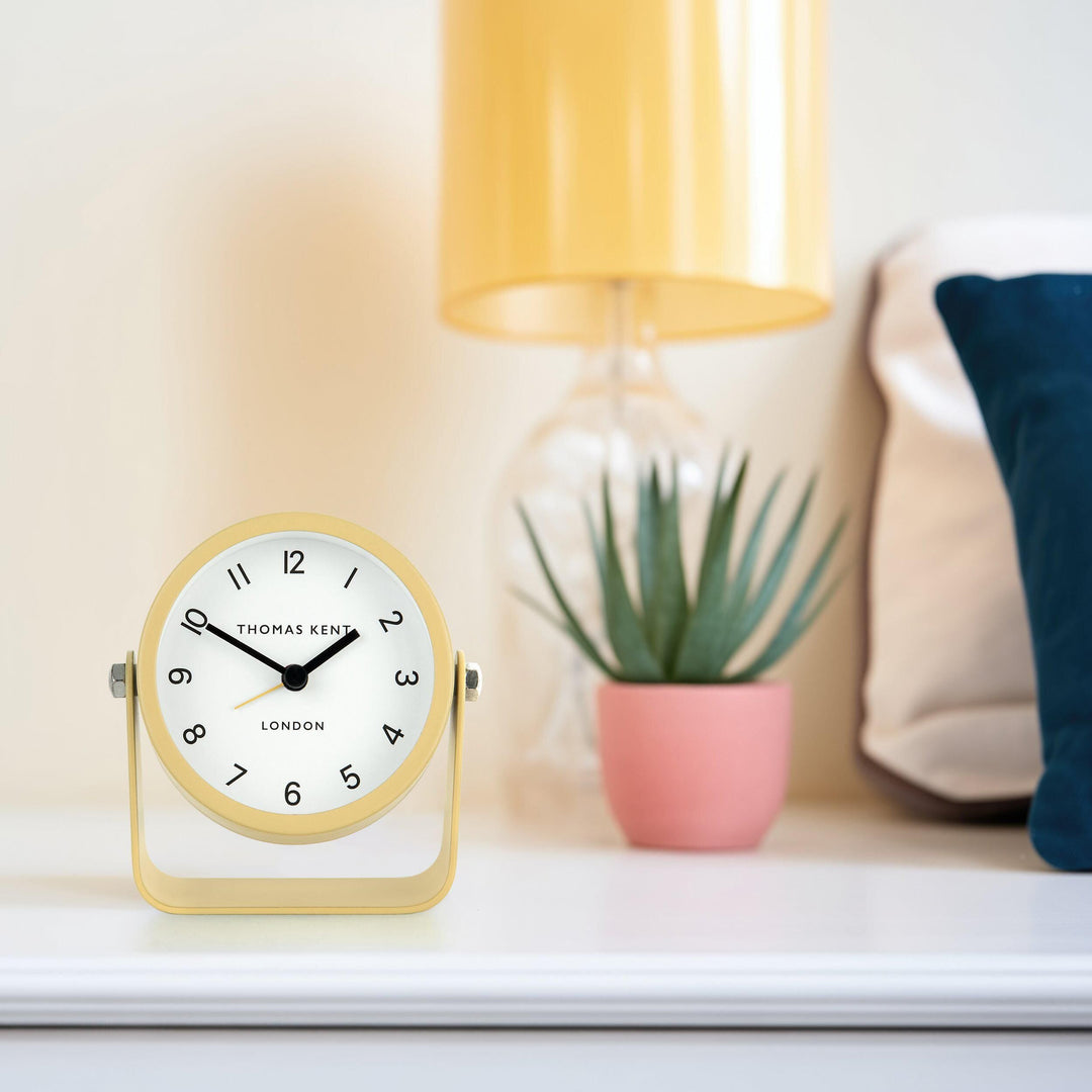 Thomas Kent London. Wren Alarm Clock Ochre *NEW* - TheArtistsQuarter