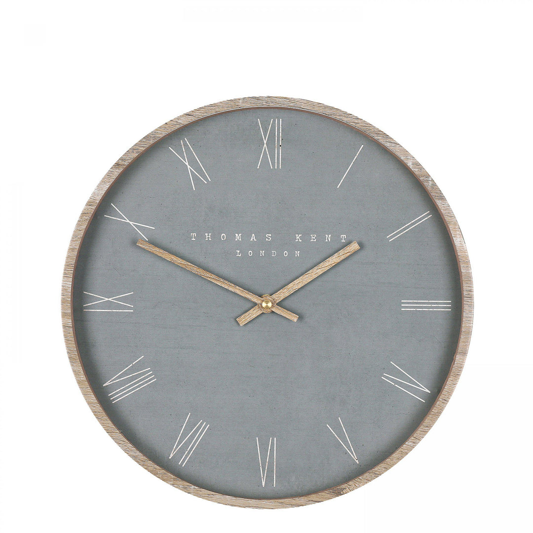 Thomas Kent London. Nordic Wall Clock 21" (53cm) Cement Grey - TheArtistsQuarter