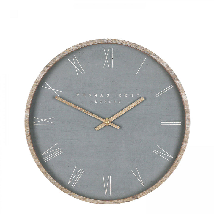 Thomas Kent London. Nordic Wall Clock 21" (53cm) Cement Grey - TheArtistsQuarter