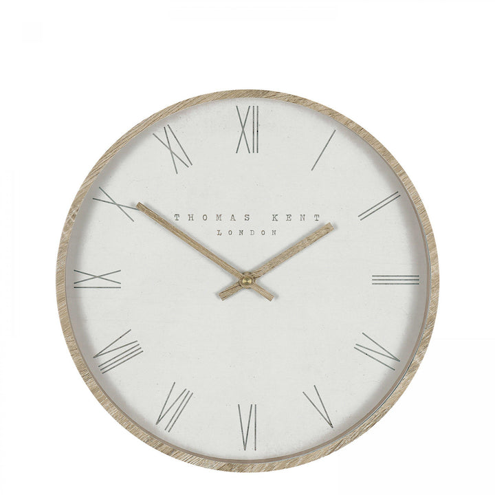 Thomas Kent London. Nordic Wall Clock 21" (53cm) Tofu - TheArtistsQuarter