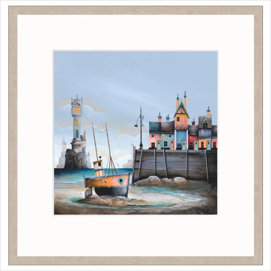 Time & Tide by Gary Walton - framed
