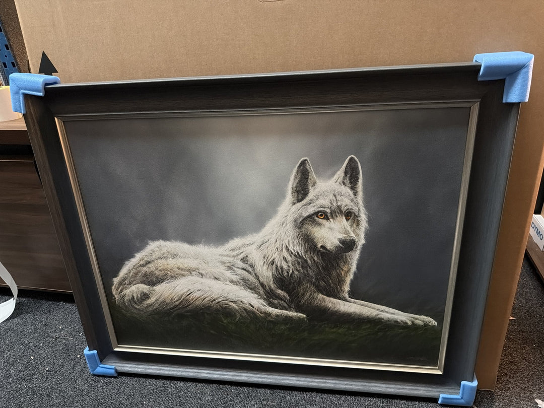 White Wolf By Dina Perejogina