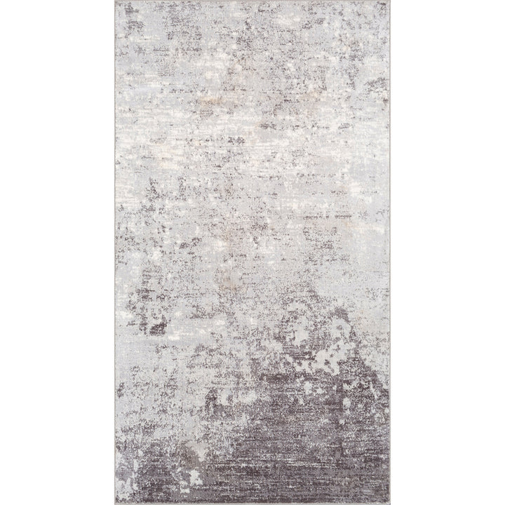 Wanderlust Abstract Marble Rug Grey & Light Slate - TheArtistsQuarter