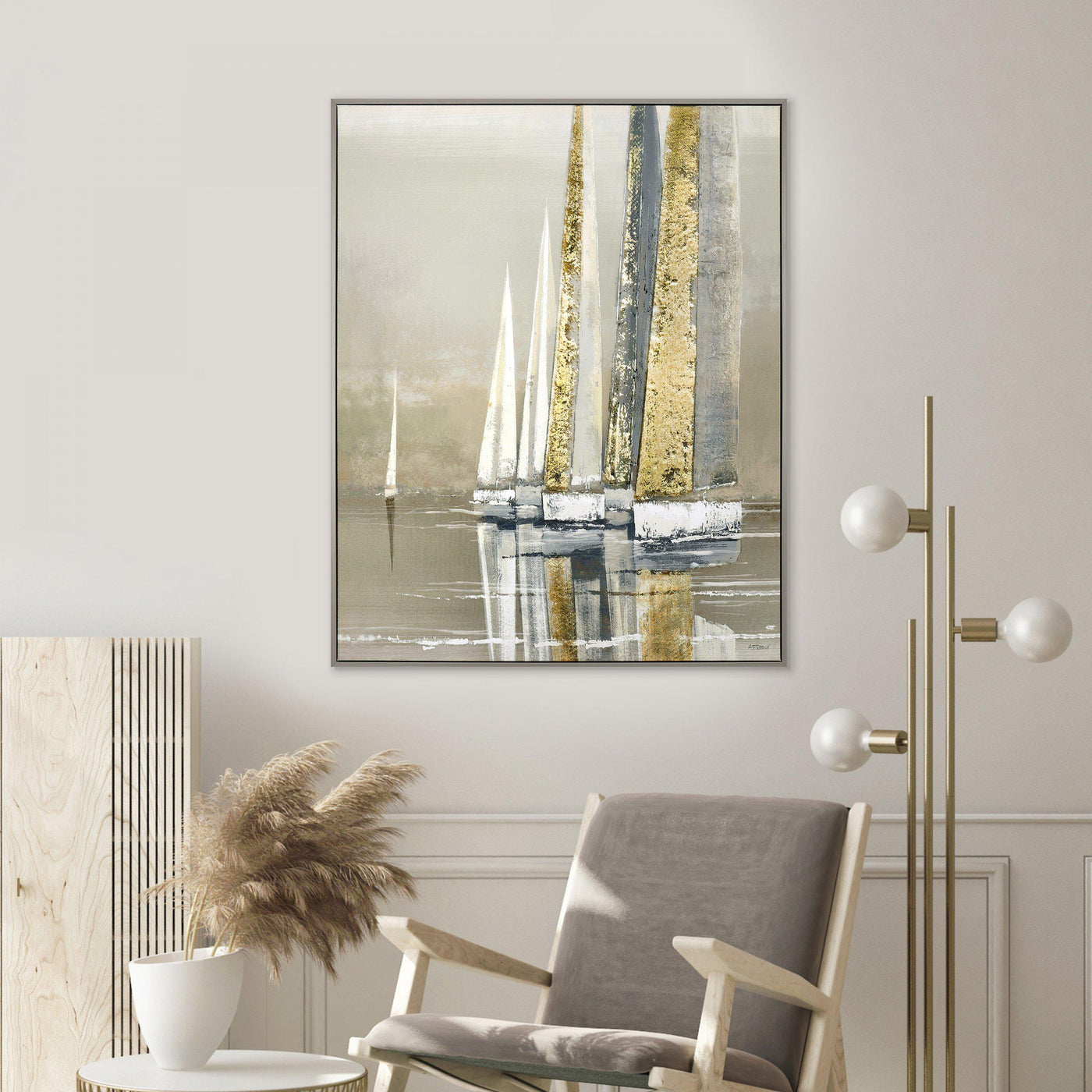 Golden Sails By Adelene Fletcher *IN STOCK-FREE NEXT DAY DELIVERY** - TheArtistsQuarter