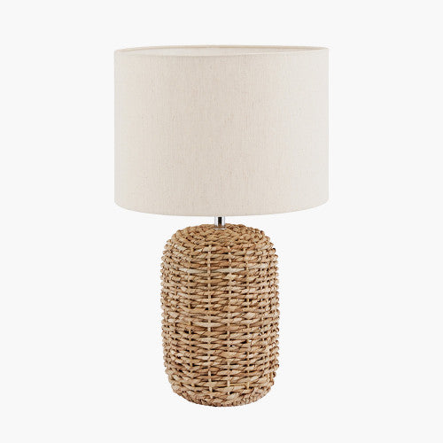 Acer Natural Woven Tall Table Lamp - TheArtistsQuarter