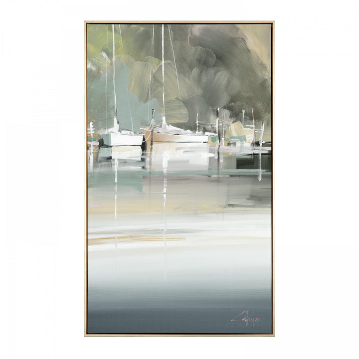 Peaceful Mooring By Penny Craig Trewin - TheArtistsQuarter