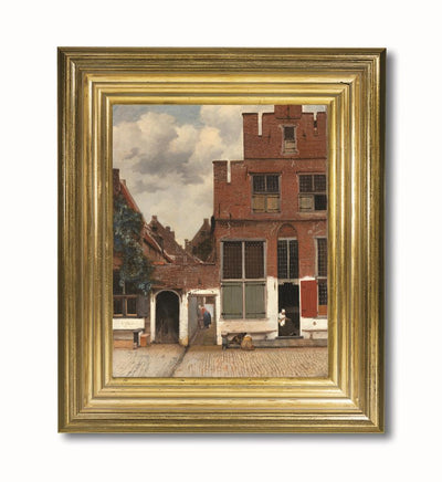 The Little Street By Johannes Vermeer - TheArtistsQuarter