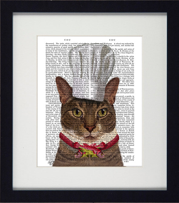 Funky Cats 9 (chef hat) Picture - TheArtistsQuarter