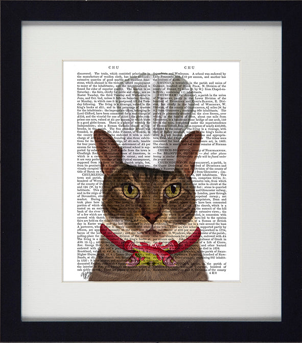 Funky Cats IX (chef hat) Picture - TheArtistsQuarter