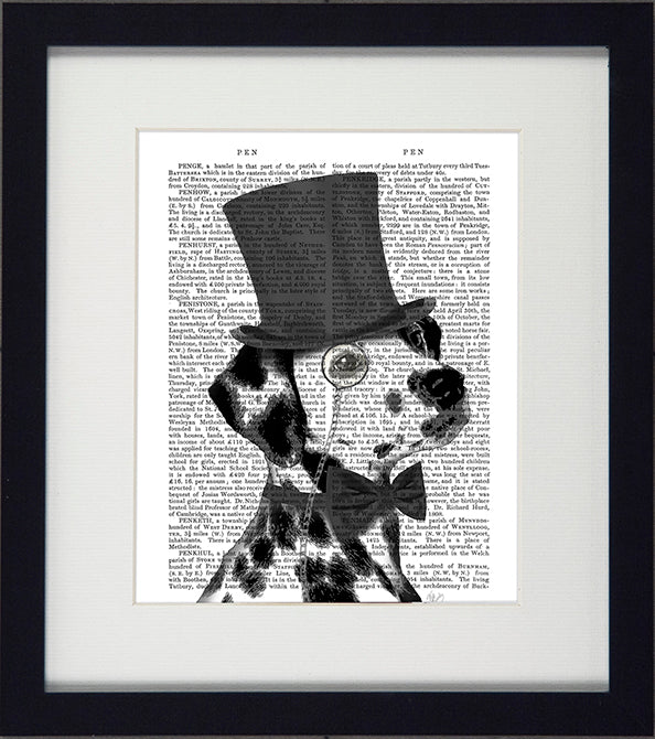 Formal Dogs 7 (Dalmatian) Picture 🎄Delivers Pre Christmas - TheArtistsQuarter