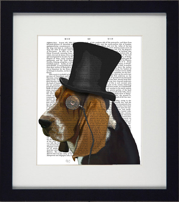 Formal Dogs 8 (Basset Hound) Picture - TheArtistsQuarter