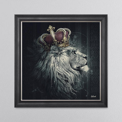 Lion Mafia King By Sylvain Binet - TheArtistsQuarter